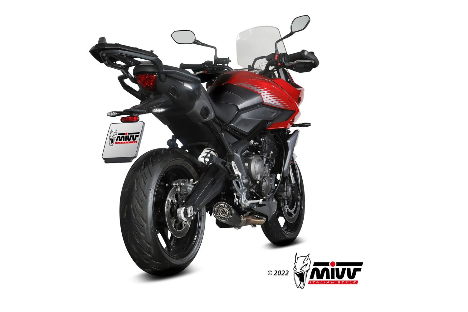 Escape Mivv X-M5 INOX NEGRO TRIUMPH TIGER SPORT 660 2022 > 2024