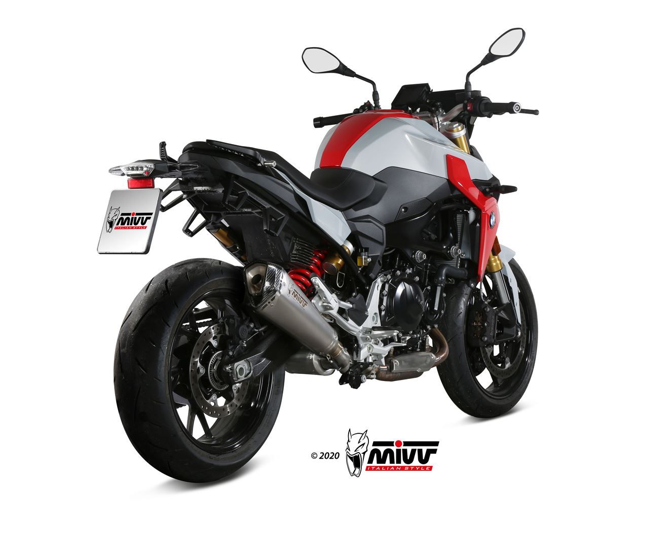 Escape Mivv DELTA RACE INOX BMW F 900 R 2025 > 2025