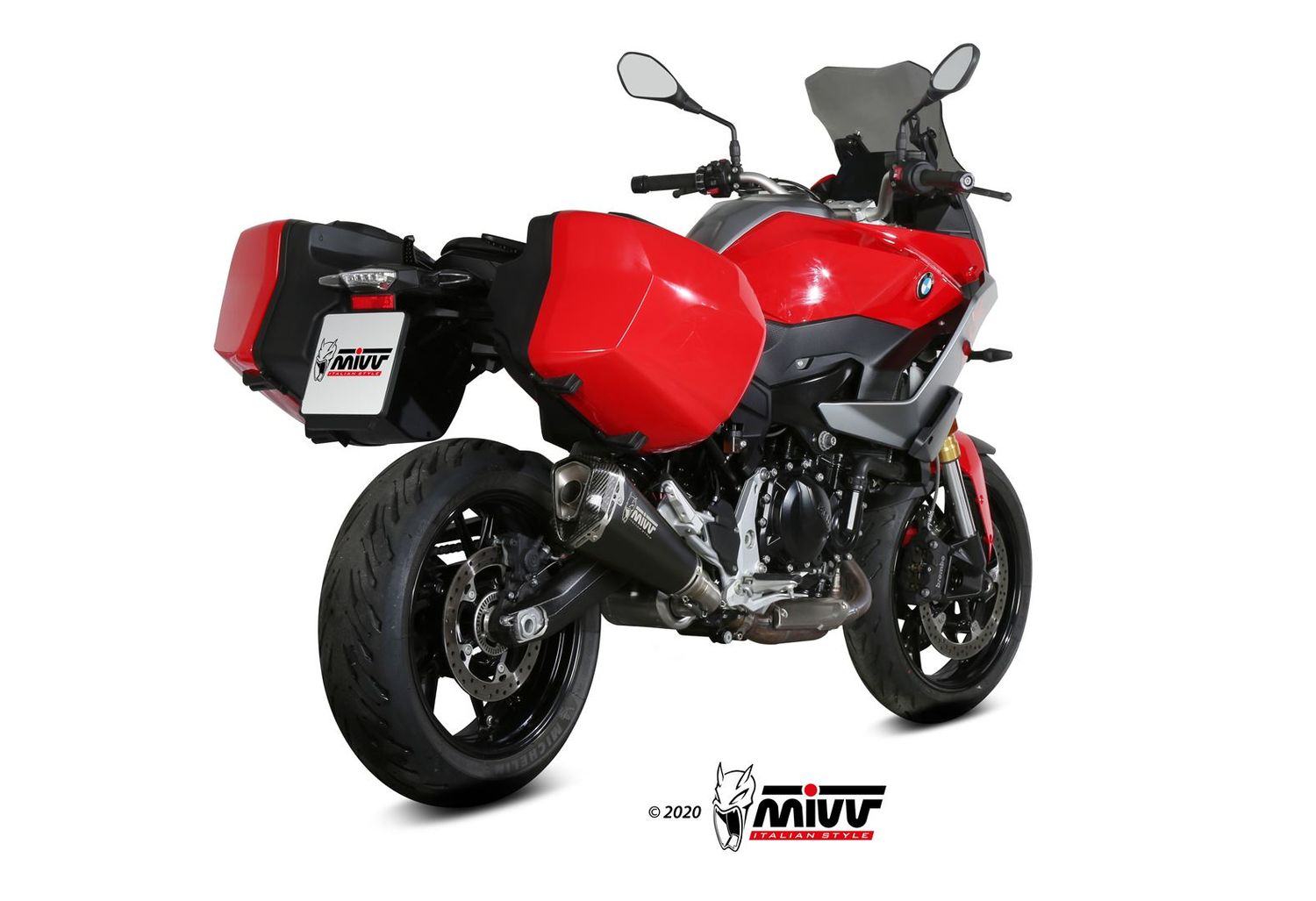 Escape Mivv DELTA RACE INOX NEGRO BMW F 900 XR 2025 > 2025