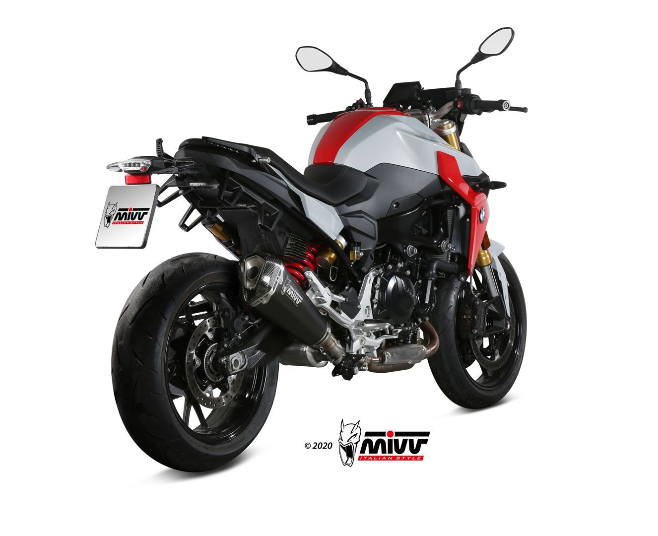 Escape Mivv DELTA RACE INOX NEGRO BMW F 900 R 2025 > 2025