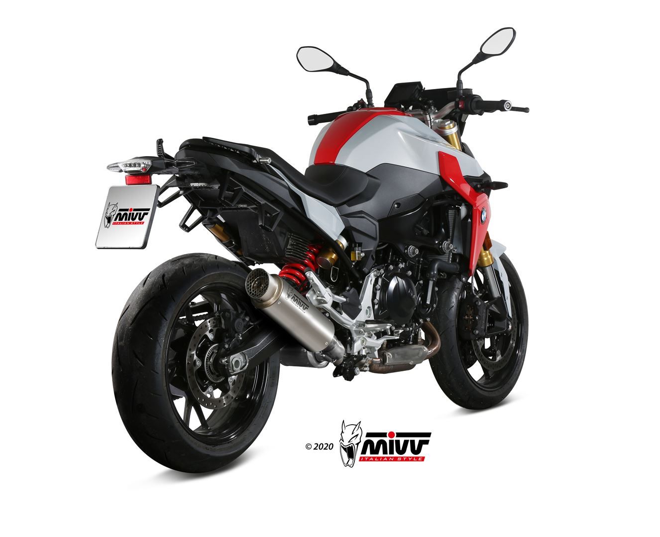 Escape Mivv GP PRO TITANIO BMW F 900 R 2025 > 2025