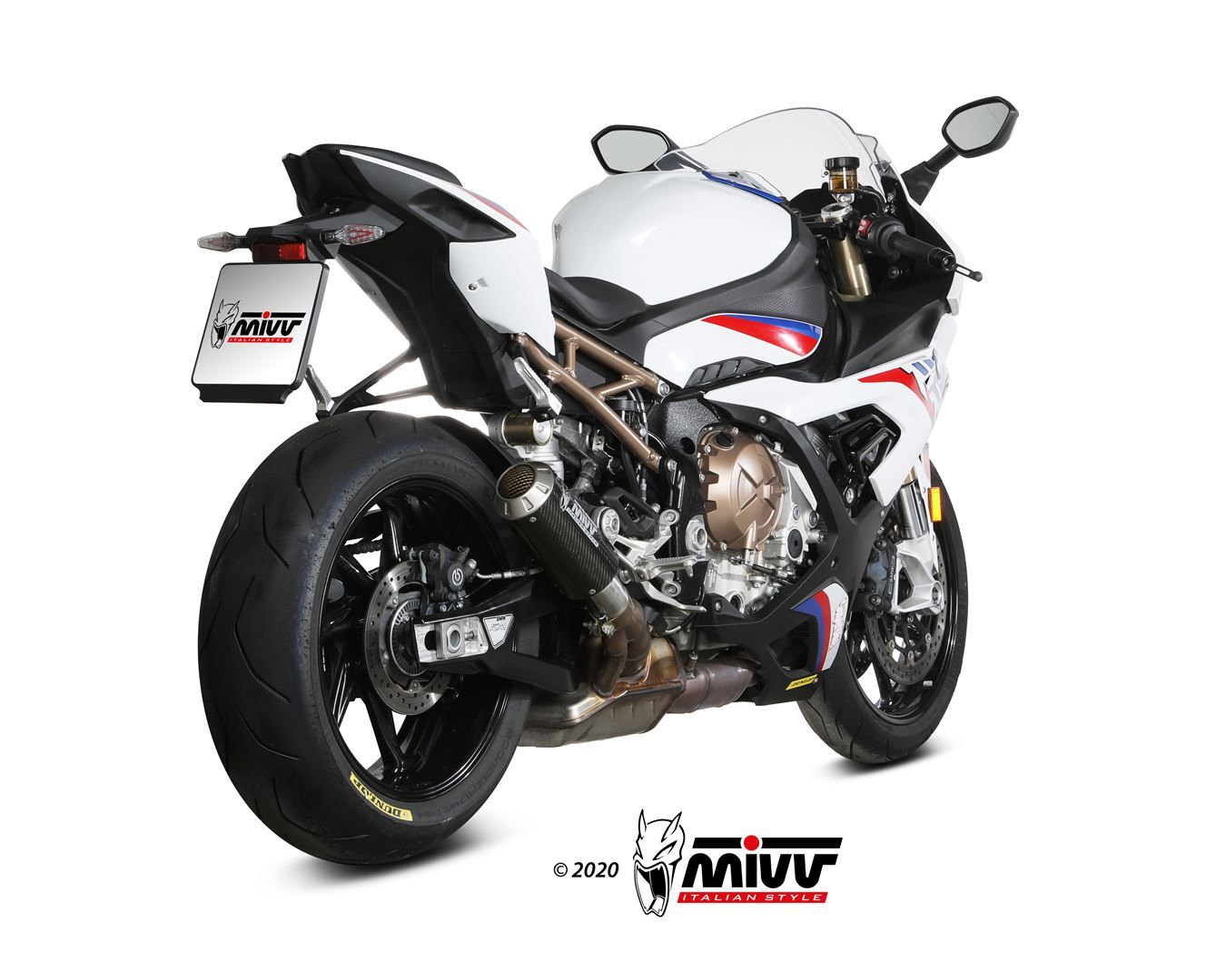 Escape Mivv MK3 CARBONO BMW S 1000 RR 2025 > 2025