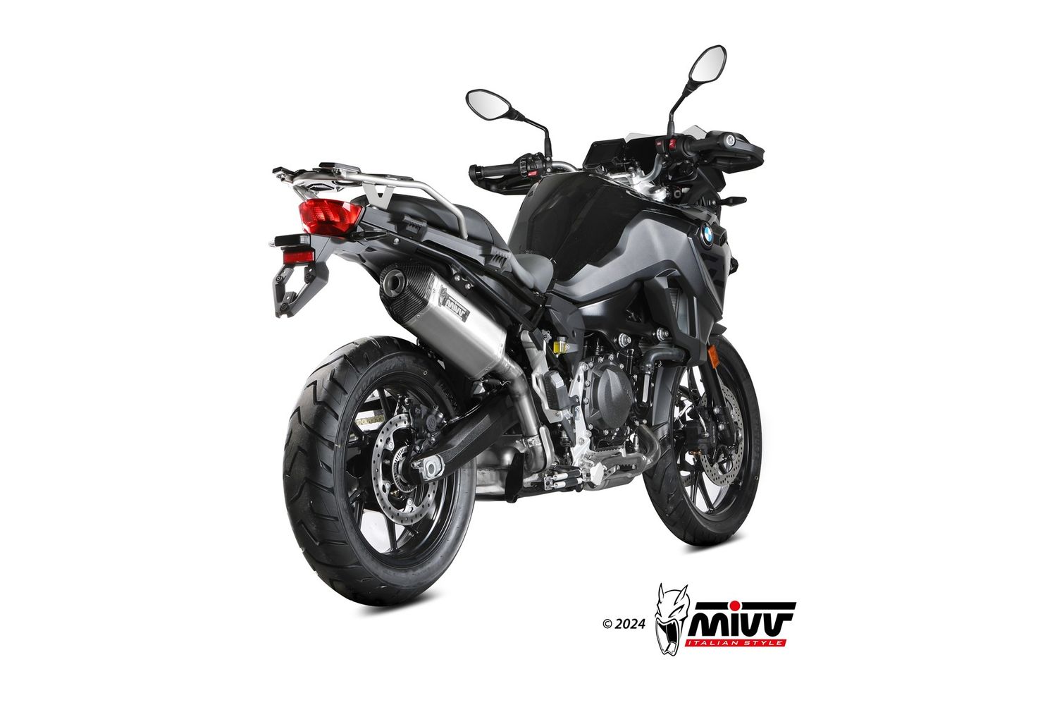 Escape Mivv SPEED EDGE INOX BMW F 800 GS 2024 > 2025