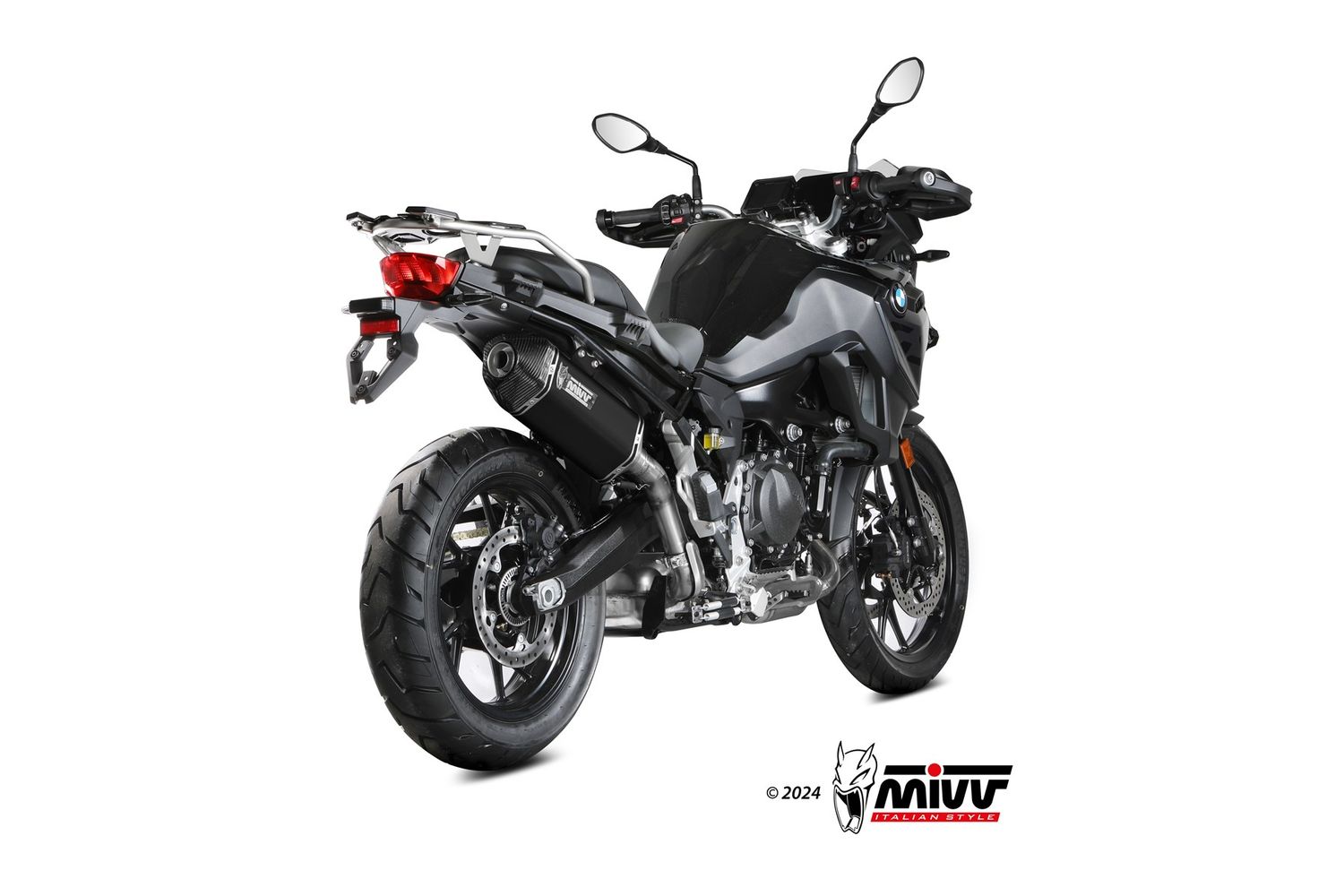 Escape Mivv SPEED EDGE INOX NEGRO BMW F 800 GS 2024 > 2025