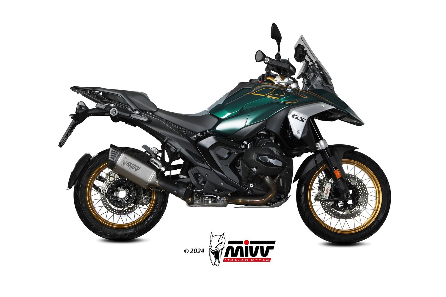 Escape Mivv SR-1 TITANIO BMW R 1300 GS 2025 > 2025