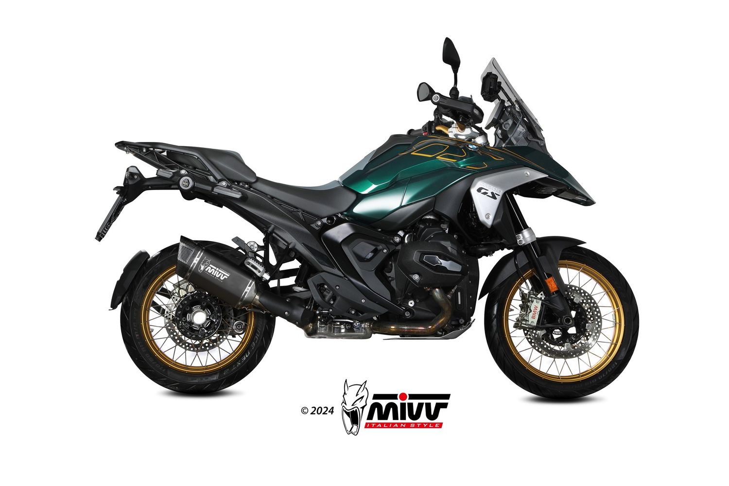 Escape Mivv SR-1 NEGRO BMW R 1300 GS 2025 > 2025
