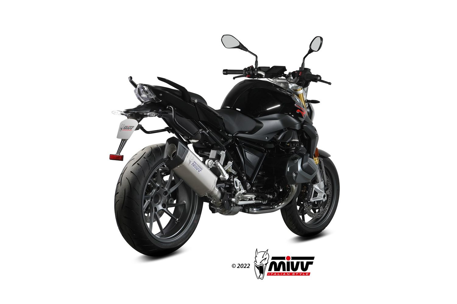 Escape Mivv SR-1 TITANIO BMW R 1250 R / RS 2025 > 2025