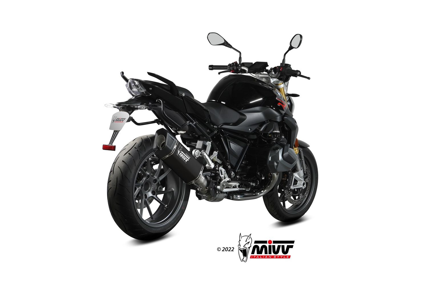 Escape Mivv SR-1 NEGRO BMW R 1250 R / RS 2025 > 2025