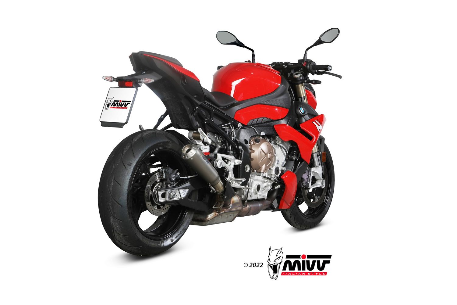 Escape Mivv X-M1 TITANIO BMW S 1000 R 2025 > 2025