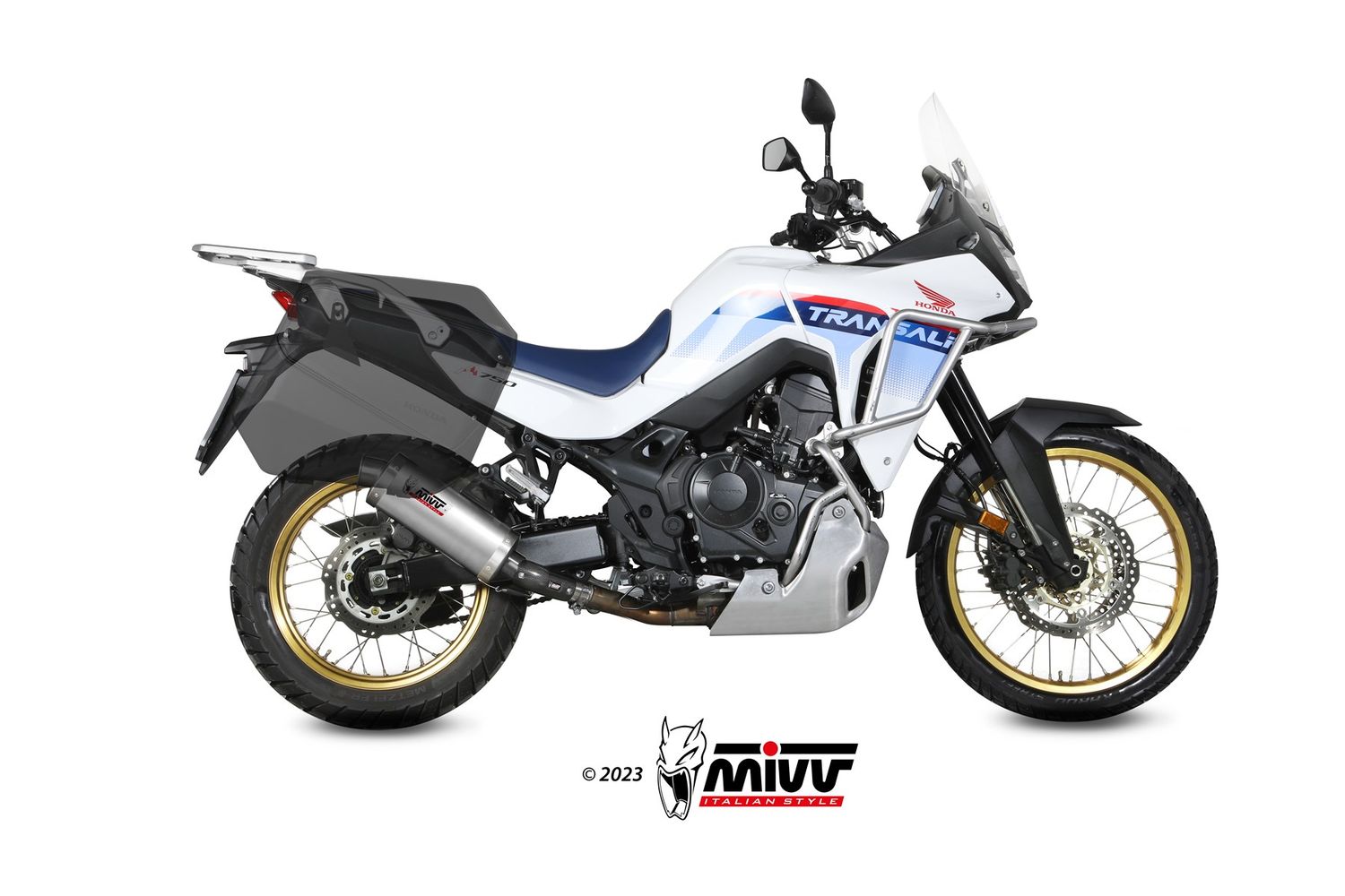 Escape Mivv OVAL INOX HONDA XL 750 TRANSALP 2025 > 2025