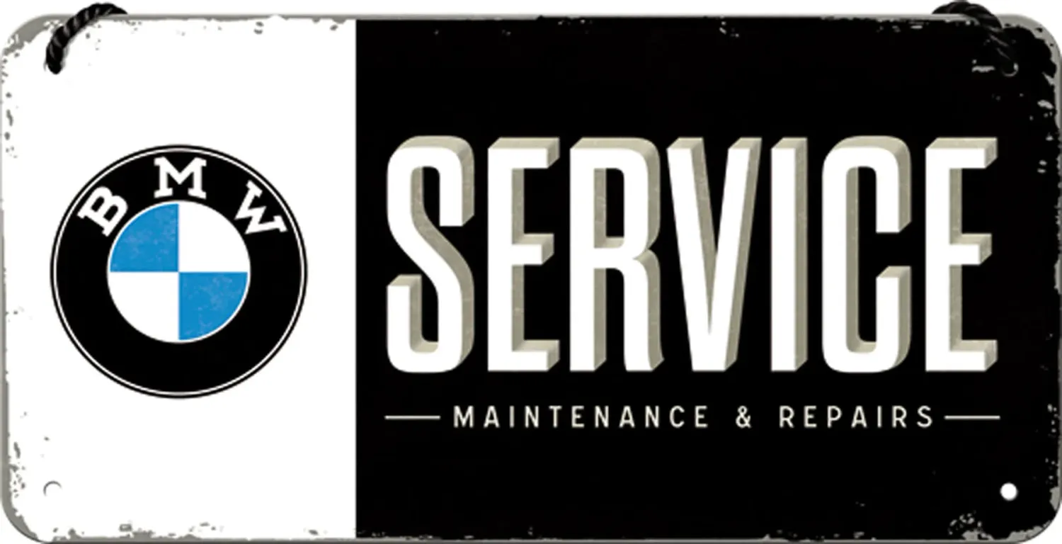 Letrero colgante "Servicio" BMW