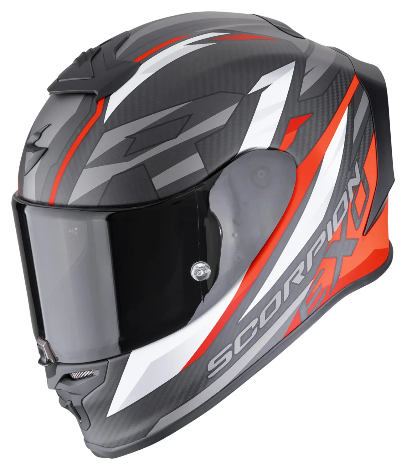 Casco SCORPION Exo-R1 EVO Carbon Air Runner Matt Black / Red