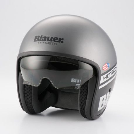 CASCO BLAUER PILOT 06 H.T. GRIS MATE / NEGRO MATE