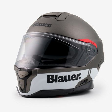 CASCO BLAUER FULL FACE FF-01 GRIS MATE