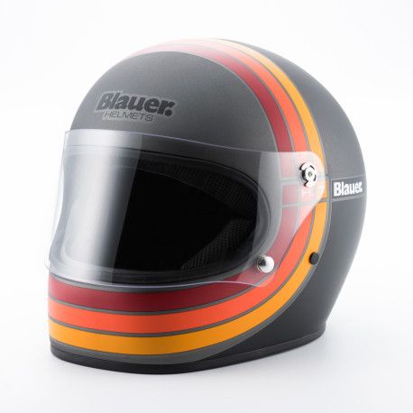 CASCO BLAUER 80´S 06 TITANIO MATE