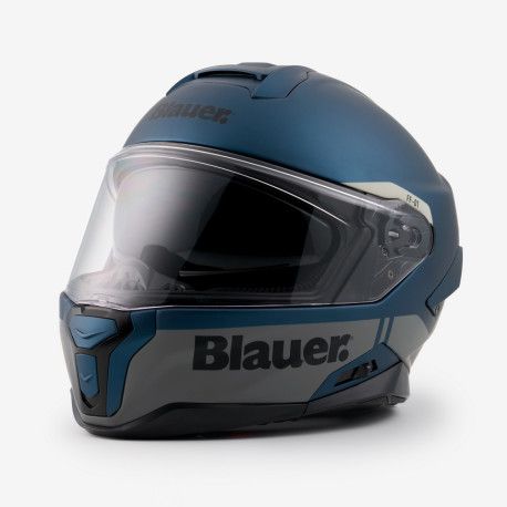 CASCO BLAUER FULL FACE FF-01 AZUL MATE