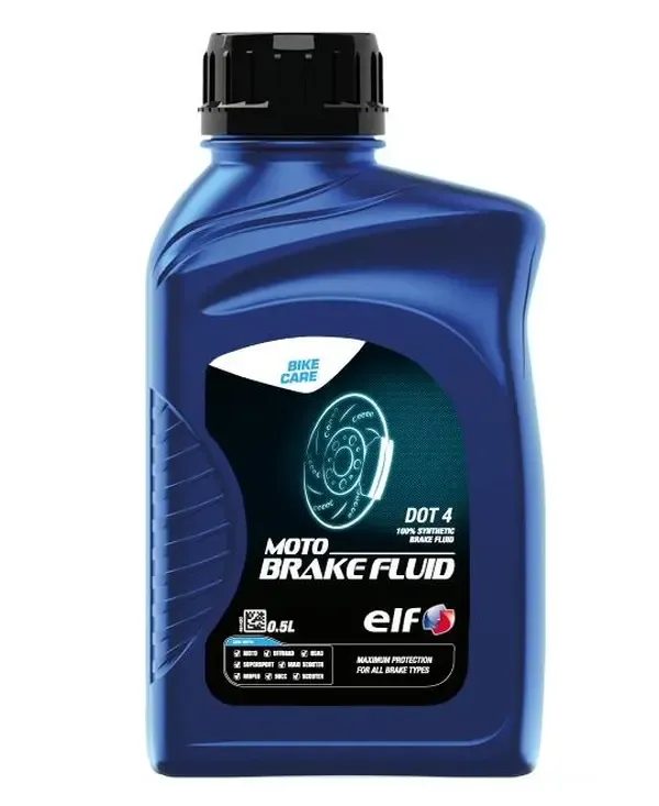Liquido de frenos Elf MOTO BRAKE FLUID DOT 4 500 ML