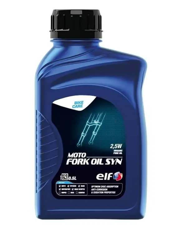 Aceite para Horquilla Elf MOTO FORK OIL SYN 2,5W SYN 500 ML