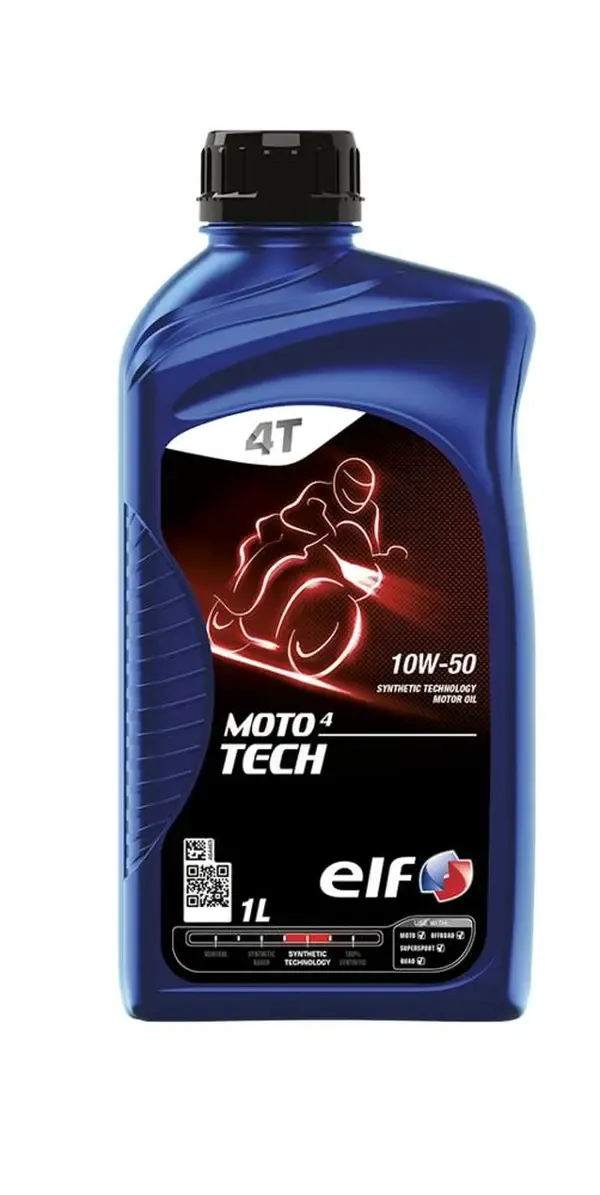 Aceite Elf OIL MOTO 4 TECH 10W-50 SYN 1L