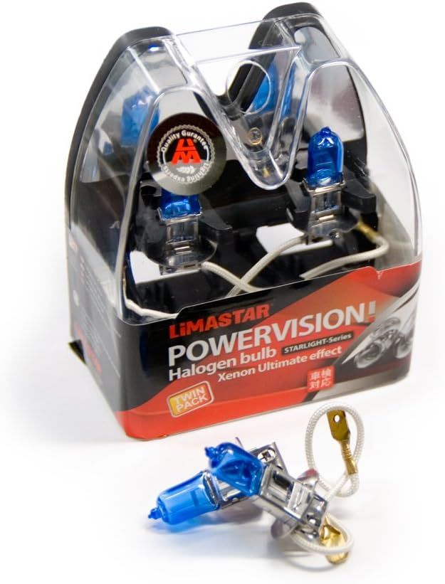 LAMPARA H3 BLUE-XE 12V 100W PK22S (2 UNIDADES)
