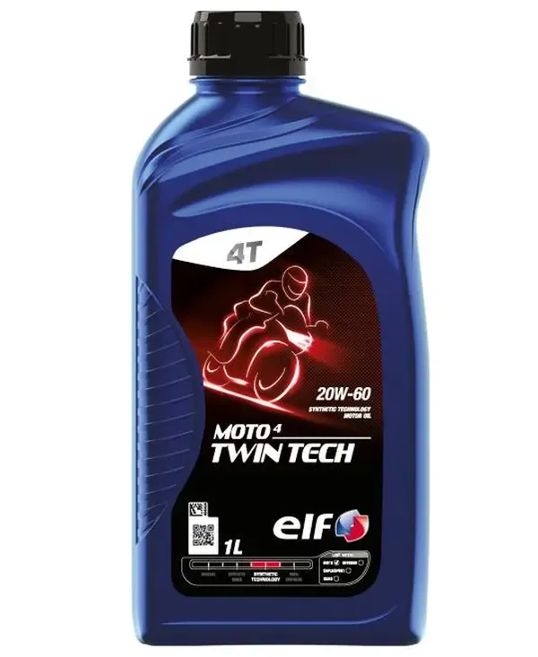Aceite Elf OIL MOTO 4 TWIN TECH 20W60 SYN 1L