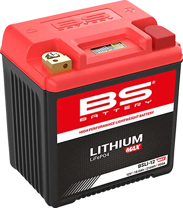 Batería de litio Max LiFePO4 BS BATTERY BATTERY LITHIUM-MAX BSLI-12