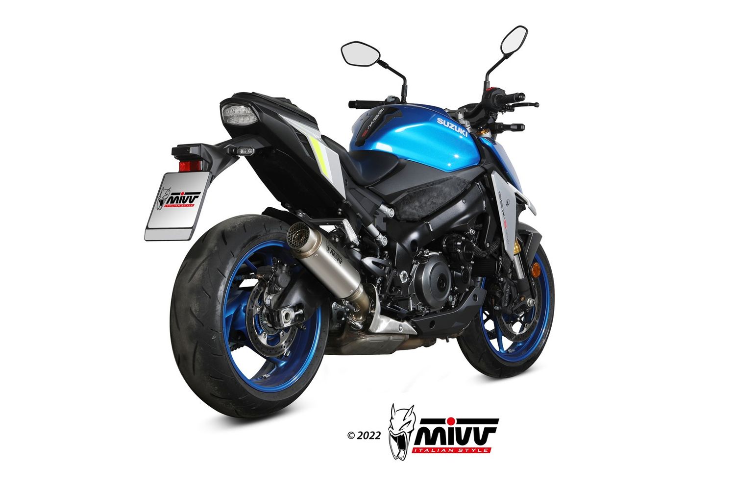 Sistema de escape Mivv INOX  para SUZUKI GSX-S 1000 2025 > 2025