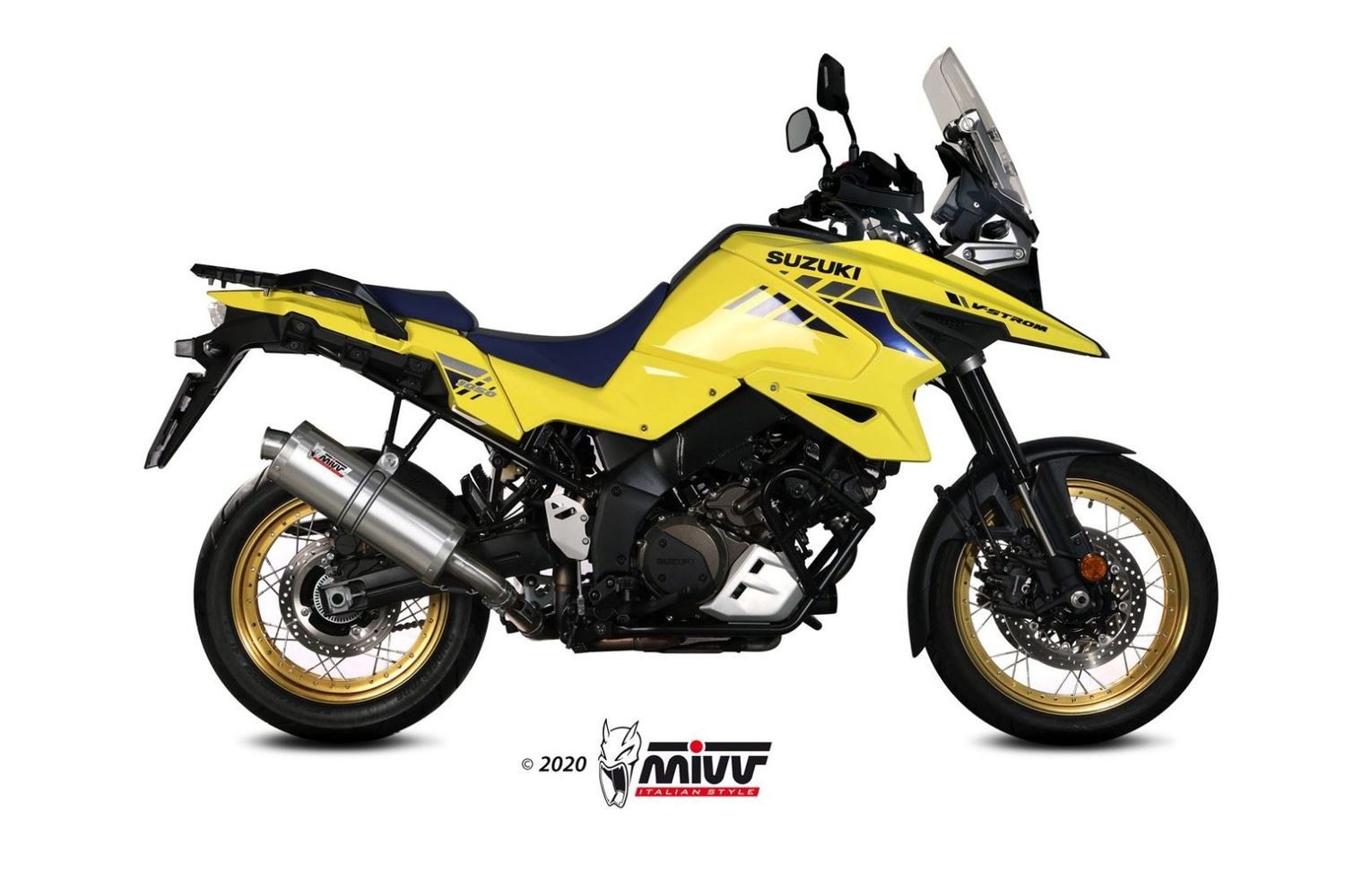 Sistema de escape Mivv OVAL INOX SUZUKI V-STROM 1050 2025 > 2025