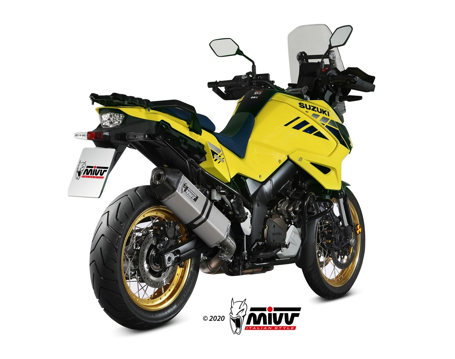 Sistema de escape Mivv SPEED EDGE INOX SUZUKI V-STROM 1050 2025 > 2025