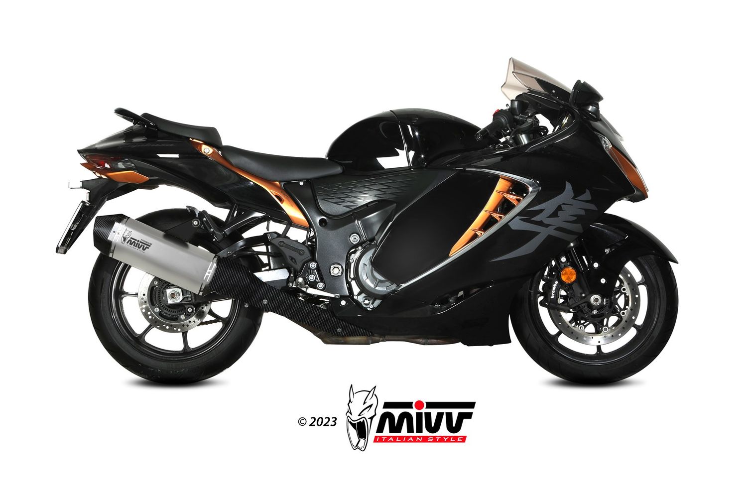 Sistema de escape Mivv SPEED EDGE TITANIO SUZUKI GSX-R 1300 HAYABUSA 2025 > 2025