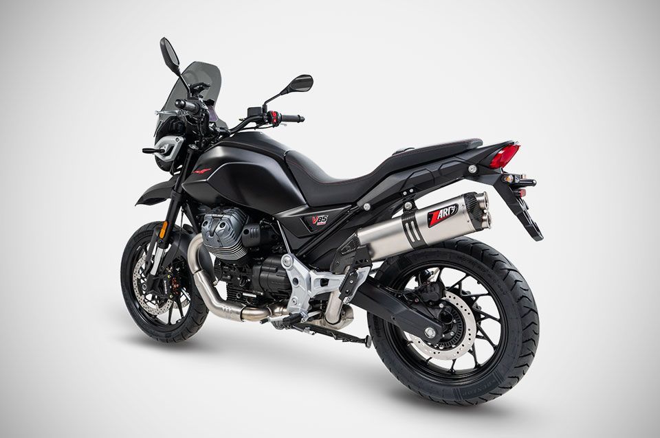 Escape Zard para Moto Guzzi V85 TT | Slip-on (2025)