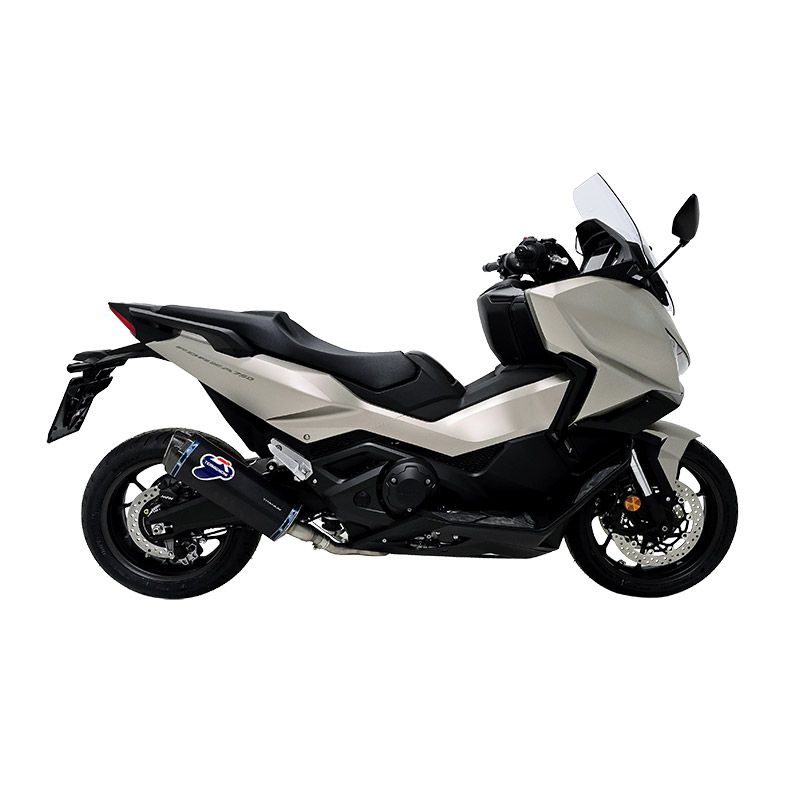 ESCAPE TERMIGNONI SCREAM EXHAUST SILENCER BLACK TITANIUM STEEL HONDA FORZA 750 / HONDA X-ADV 750 2025 EURO 5+