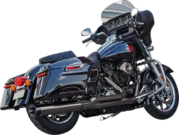 Sistema de escape S&S CYCLE Exhaust 2:1 Sidewinder, Lava Chrome, 50-State, M8