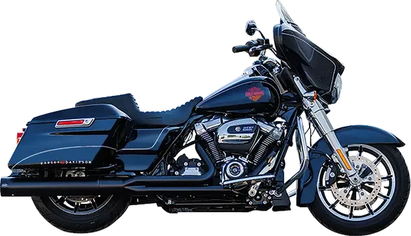 Sistema de escape S&S CYCLE Exhaust Sidewinder 2:1 50 State Black M8 Touring