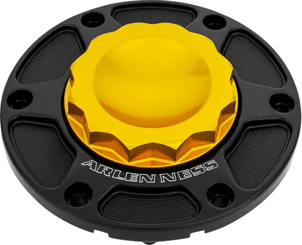 Tapón deposito Arlen Ness GAS CAP - HD - FLT 24-UP - 12 POINT - GOLD