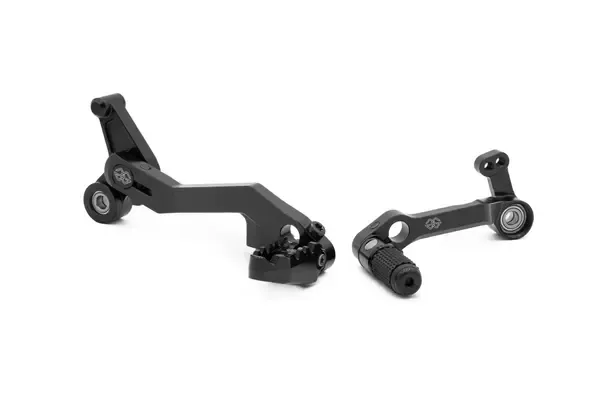 Kit de pedales cambio / freno GILLES TOOLING DUCATI MULTISTRADA V4/S/RS RCT LEVER KIT BLACK