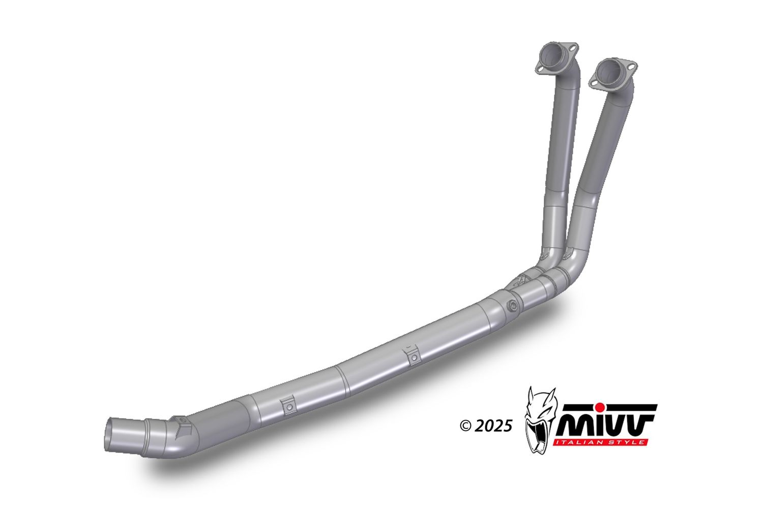 Escape Mivv Supresor de catalizador  SUZUKI V-STROM 800 SE 2023 > 2024