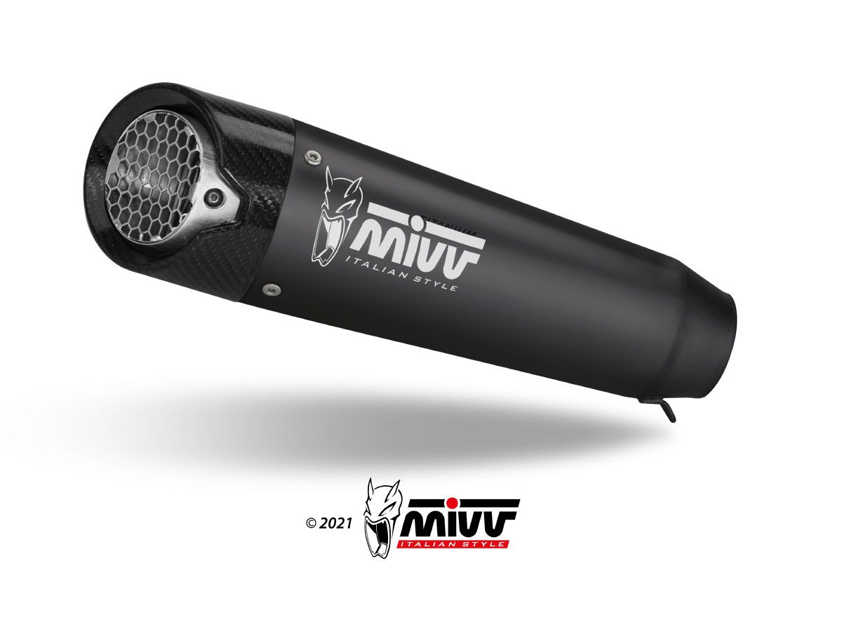 Escape Mivv X-M5 BLACK DUCATI HYPERMOTARD 698 MONO 2024 > 2025