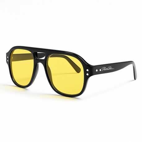 GAFAS PURERACER PILOT BLACK PHOTOCROMATIC YELOW