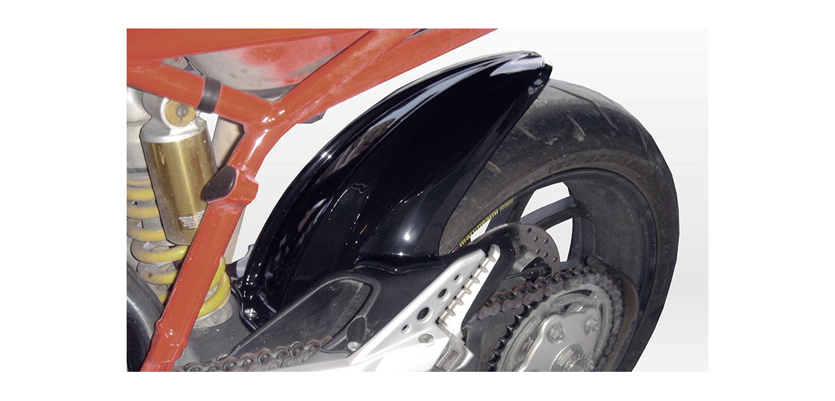 Guardabarros trasero RH-DM06 sin protector de cadena para Ducati Multistrada 620/1000/1100