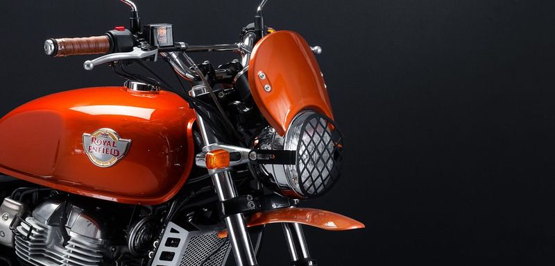 Rejilla protectora faro Royal Enfield Interceptor 650 / Continental