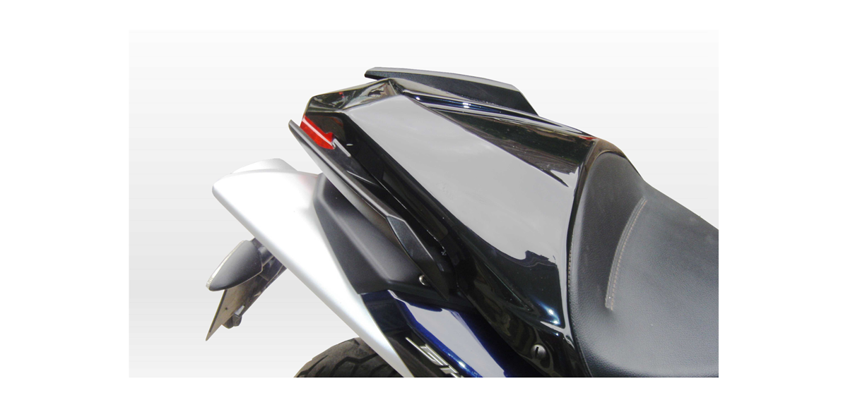 Colin trasero para Aprilia Shiver 750