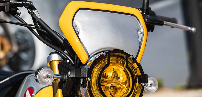 Mascara para faro para Honda Monkey 125