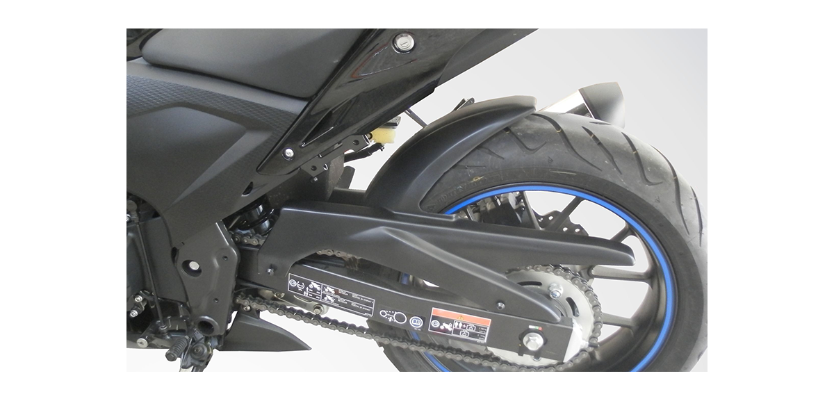 Guardabarros con protector de cadena para Honda CBR500R