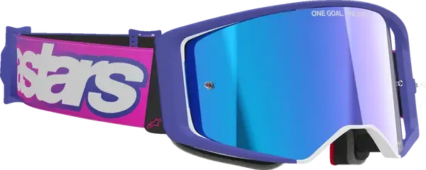 Gafas de protección Supertech Vision Vista MX ALPINESTARS GOGGLE SUPERTECH VISTA PURPLE/PINK MIRROR-BLUE