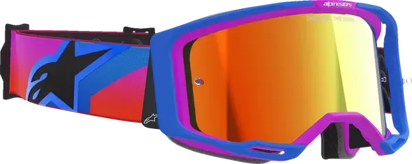 Gafas de protección Vision 8 Vista MX ALPINESTARS GOGGLE VISION 8 CORP BLUE/PURP/ORG MIRROR-RED