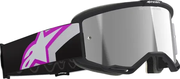 Gafas de protección Vision 5 Corp ALPINESTARS GOGGLE VISION 5 CORP LT GRAY.PRP/MIR SILV