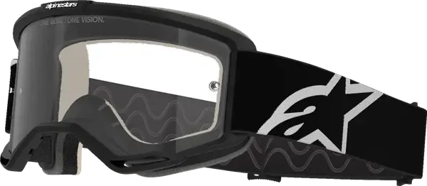 Gafas de protección Vision 5 Corp ALPINESTARS GOGGLE VISION 5 CORP BLACK CLEAR