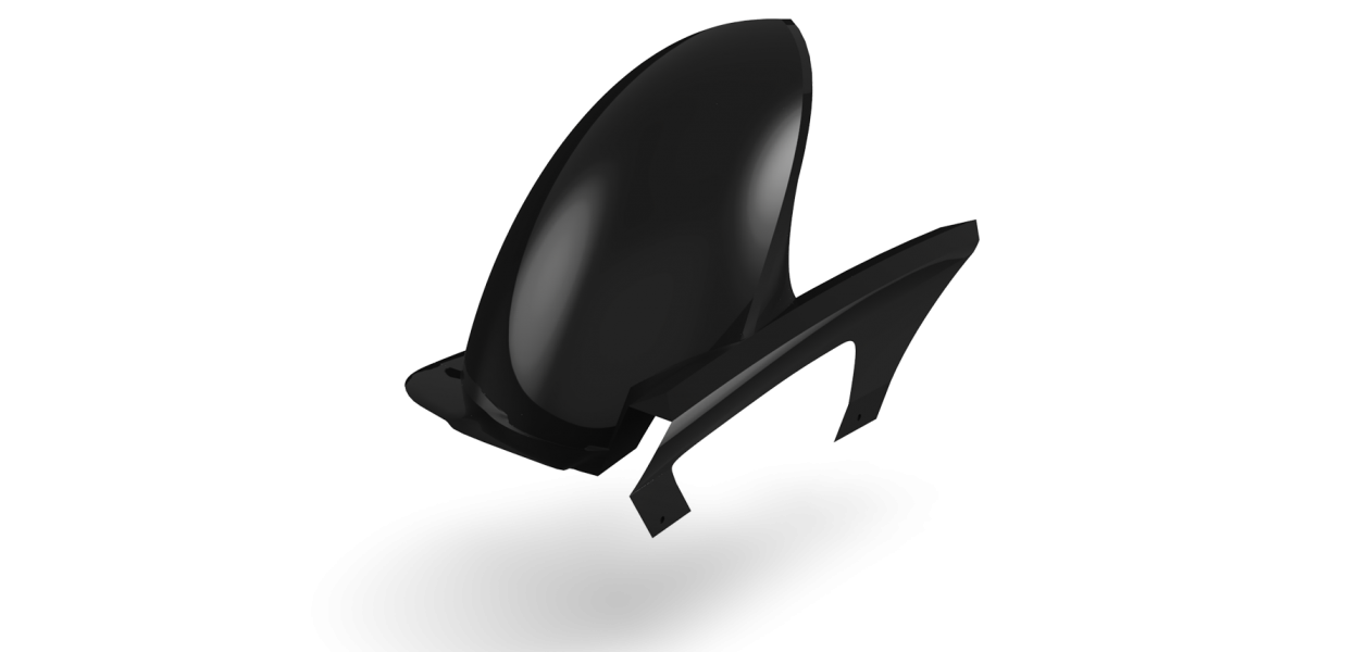 Guardabarros trasero para Kawasaki ZZR 1400