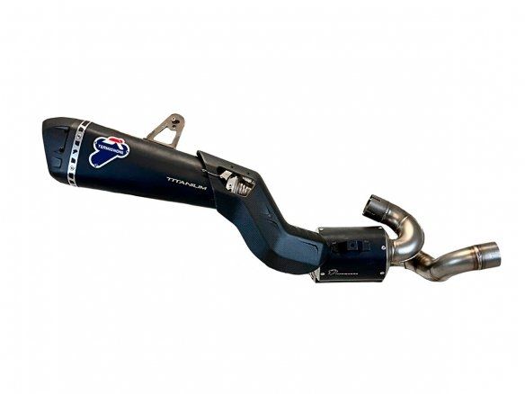 ESCAPE SEMI-COMPONENTE TITANIO NEGRO TERMIGNONI DUCATI MULTISTRADA V4 / S 2025